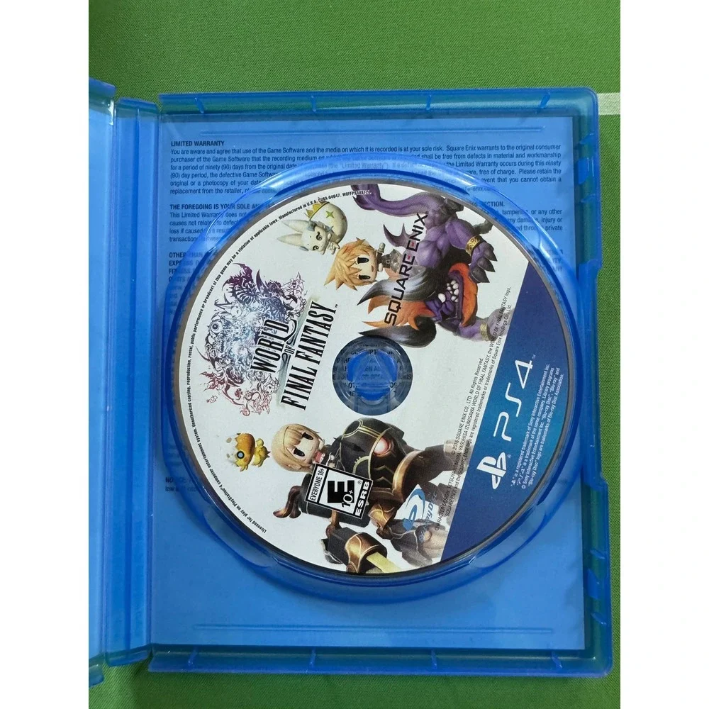 Square Enix World of Final Fantasy PS4 Game Physical Disc + Case RPG Video Game